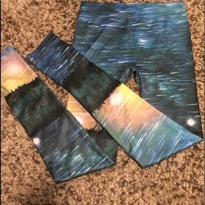 Sweet sunset leggings!